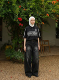 DAXUEN Short-sleeved polo shirt with graphic designs — model photo
