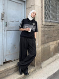 DAXUEN Short-sleeved polo shirt with graphic designs — model photo