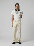 DAXUEN Short sleeve polo shirt with bold graphics — model photo