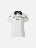 DAXUEN Short sleeve polo shirt with bold graphics
