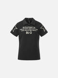 DAXUEN Short sleeve polo shirt with bold graphics