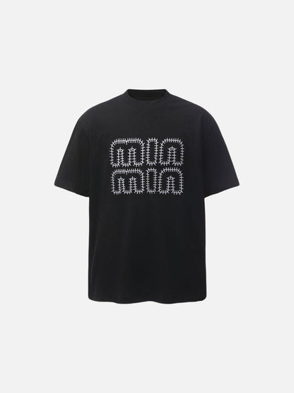 DAXUEN Short-sleeved T-shirt with graphic design
