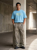 DAXUEN Bold graphic summer t-shirt with relaxed fit — model photo