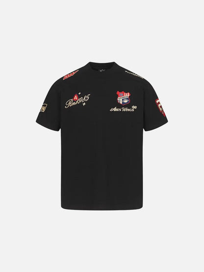DAXUEN Relaxed-fit short-sleeve t-shirt with graphic elements