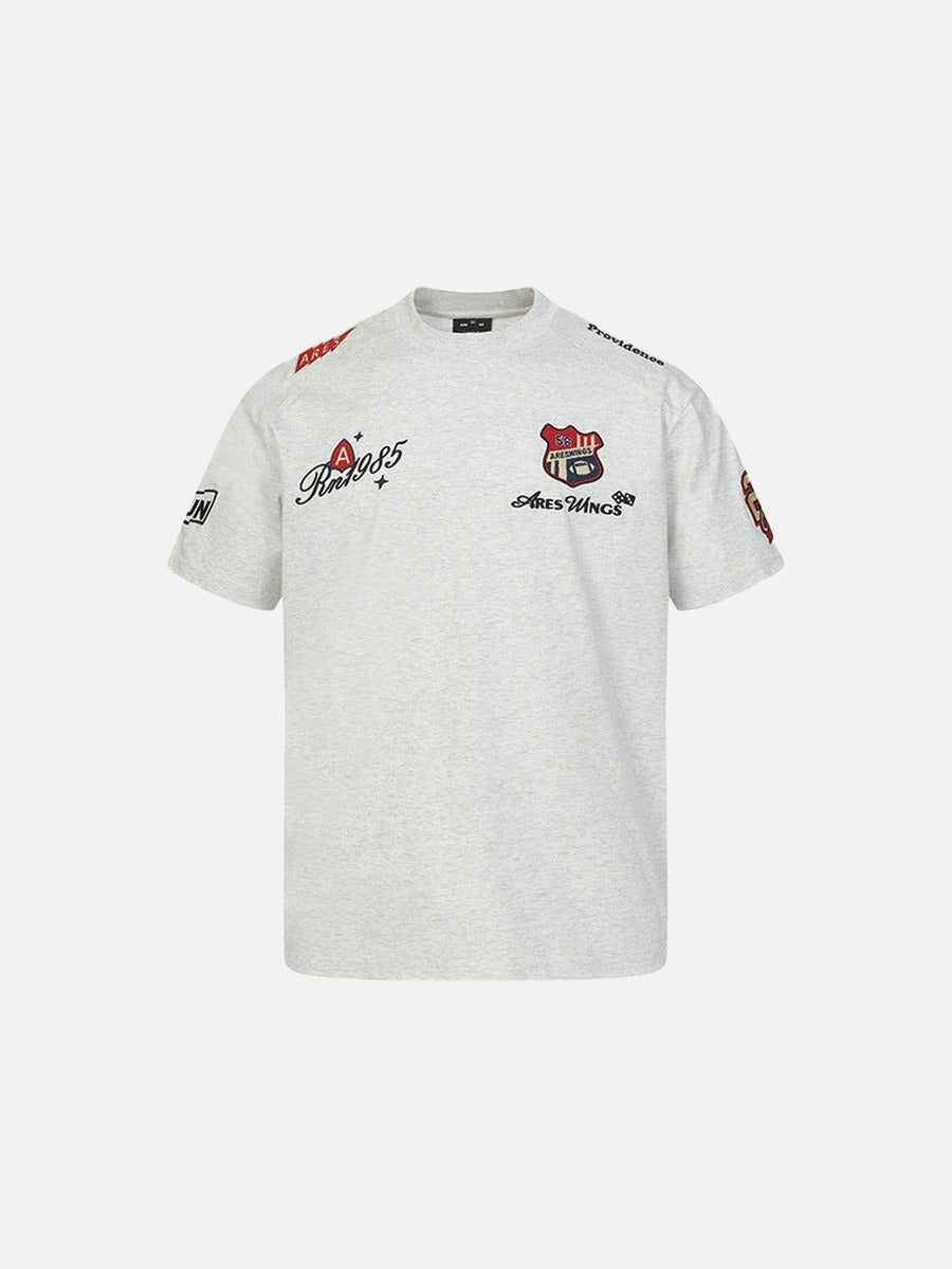 DAXUEN Relaxed-fit short-sleeve t-shirt with graphic elements