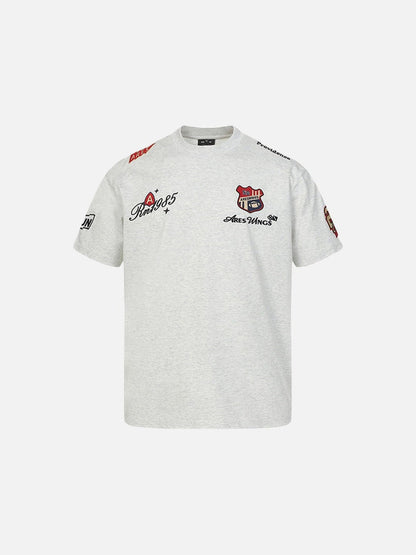 DAXUEN Relaxed-fit short-sleeve t-shirt with graphic elements