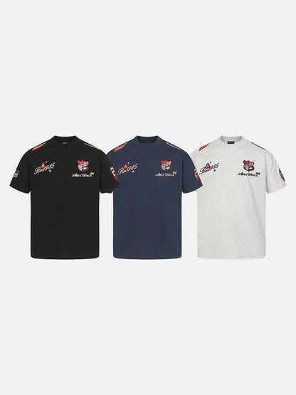 DAXUEN Relaxed-fit short-sleeve t-shirt with graphic elements