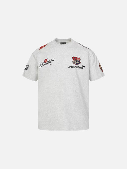 DAXUEN Relaxed-fit short-sleeve t-shirt with graphic elements