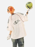 DAXUEN White Number 07 Matchday Mesh Jersey