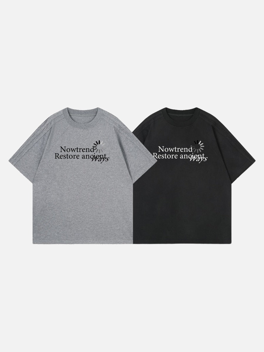 DAXUEN Men's short-sleeved graphic t-shirt