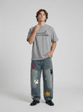 DAXUEN Men's short-sleeved graphic t-shirt — model photo