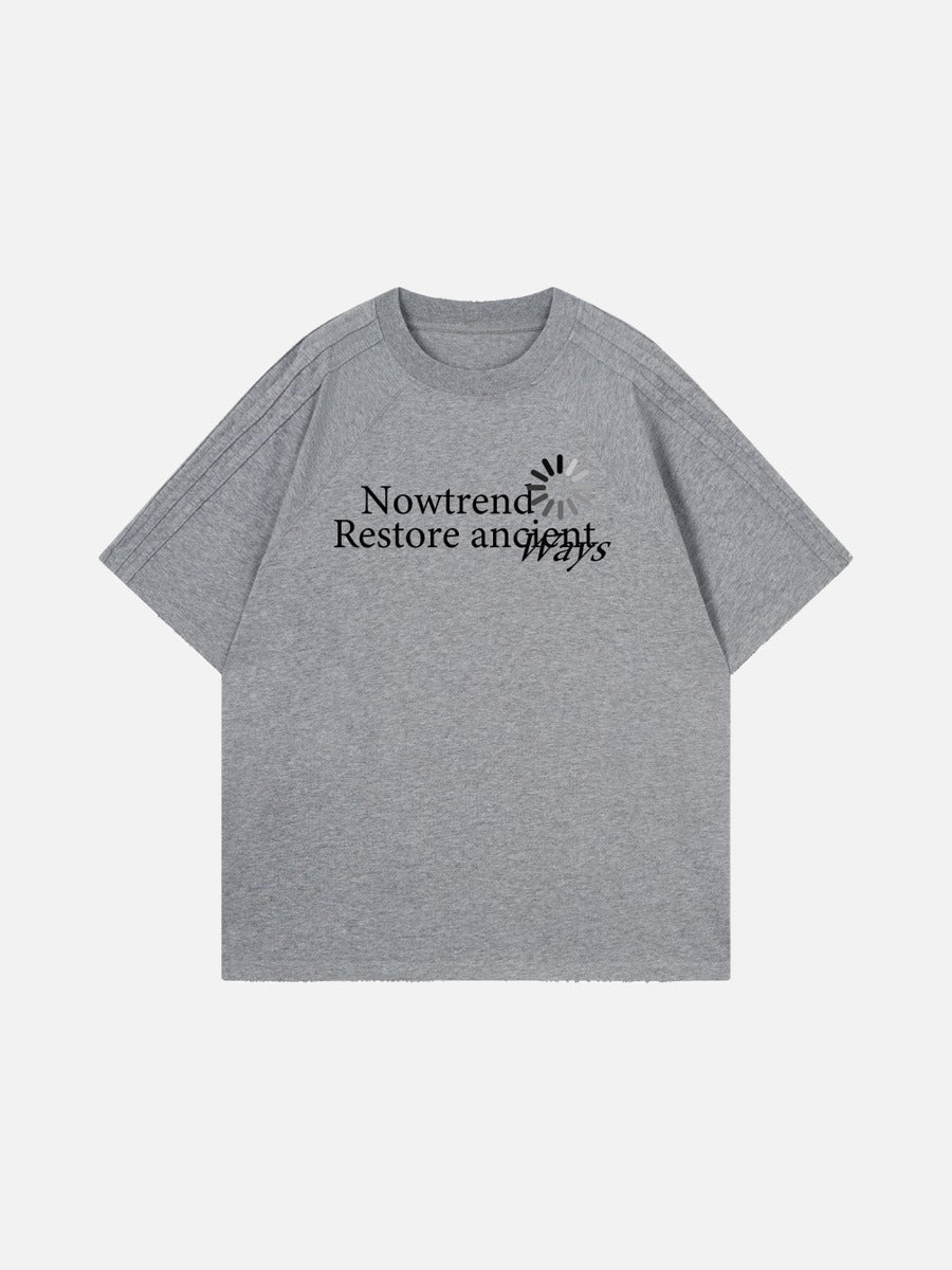 DAXUEN Men's short-sleeved graphic t-shirt
