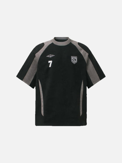 Bold Number 7 Embroidered T-Shirt
