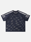 DAXUEN Mesh sports T-shirt with number 8