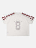DAXUEN Mesh sports T-shirt with number 8