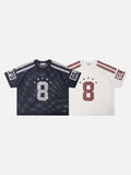 DAXUEN Mesh sports T-shirt with number 8