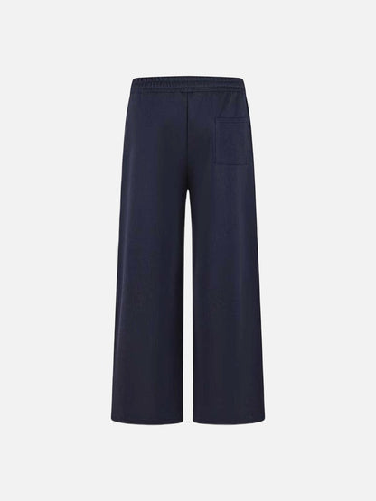 DAXUEN Wide leg sweatpants with numeral graphic