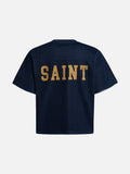 DAXUEN Oversized short-sleeved t-shirt with bold graphics