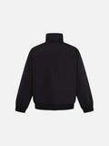 DAXUEN Relaxed-fit jacket with Chinese frog buttons and embroidery