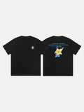 Bold Star Graphic Oversized T-Shirt
