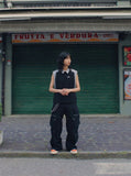 DAXUEN Short-sleeved polo shirt with striped panels — model photo