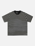 Bold Stripe Relaxed-Fit T-Shirt