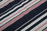 DAXUEN grey striped polo with number 23 graphic