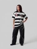 DAXUEN Bold Striped Polo Shirt | DAXUEN — model photo