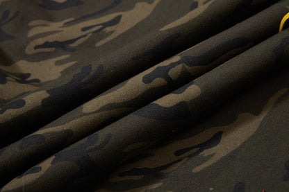 DAXUEN camouflage sweatpants with bold swirling graphics