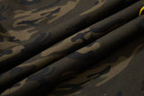 DAXUEN camouflage sweatpants with bold swirling graphics