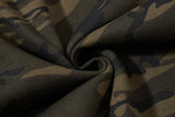 DAXUEN camouflage sweatpants with bold swirling graphics