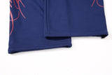 DAXUEN camouflage sweatpants with bold swirling graphics