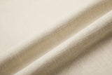 DAXUEN light beige wide-leg trousers with bold text graphic