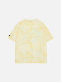 DAXUEN Short-sleeved tie-dye graphic t-shirt