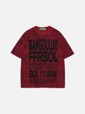 DAXUEN Short-sleeved tie-dye graphic t-shirt