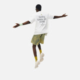 DAXUEN black oversized triangular graphic tee