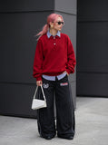 DAXUEN Matchday Wide Leg Track Pants
