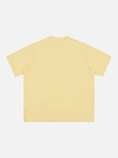DAXUEN Relaxed-fit short-sleeve crew neck t-shirt with graphic