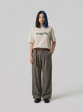 DAXUEN Relaxed-fit short-sleeve crew neck t-shirt with graphic — model photo