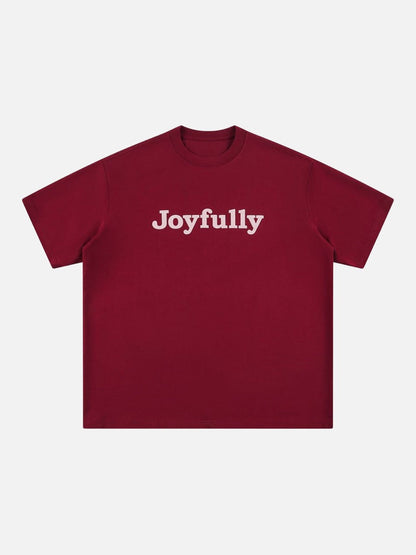 DAXUEN Relaxed-fit short-sleeve crew neck t-shirt with graphic