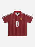 DAXUEN Number 8 Pinstripe Terrace Jersey