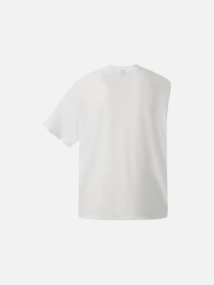 DAXUEN Botanical print loose-fit T-shirt