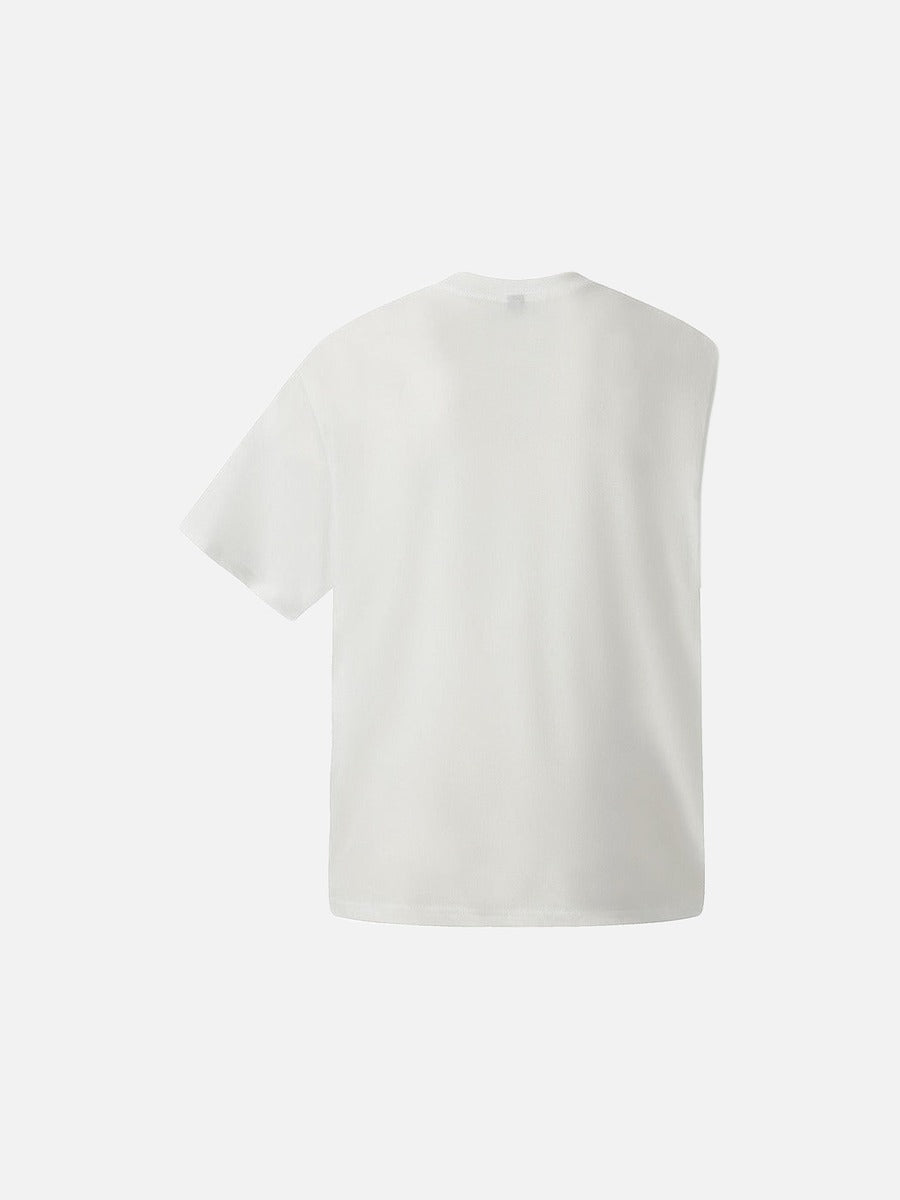DAXUEN Botanical graphic relaxed fit t-shirt