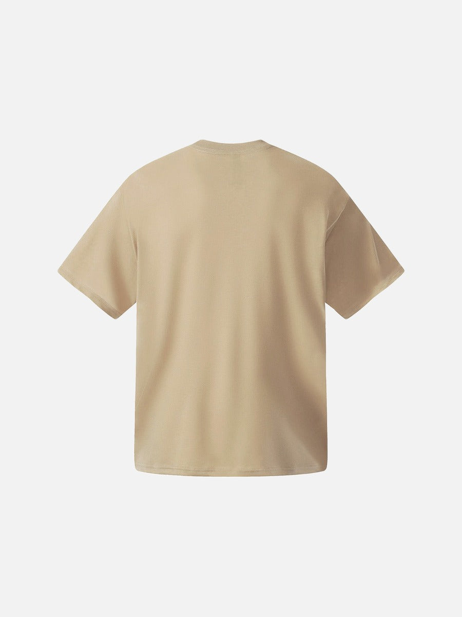 DAXUEN Botanical graphic relaxed fit t-shirt