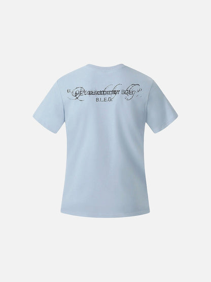 DAXUEN Boundless Brushstroke Flag T-Shirt