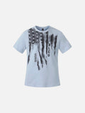 DAXUEN Boundless Brushstroke Flag T-Shirt
