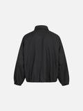 DAXUEN dark brown boxy casual jacket with studs