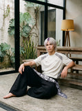 DAXUEN Color-blocked short-sleeved athletic t-shirt — model photo