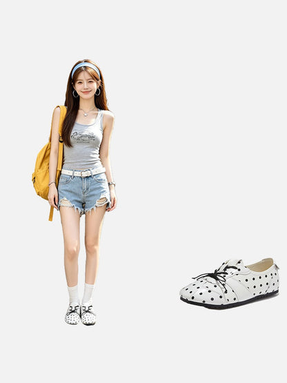 DAXUEN bright red suede minimalist sneakers