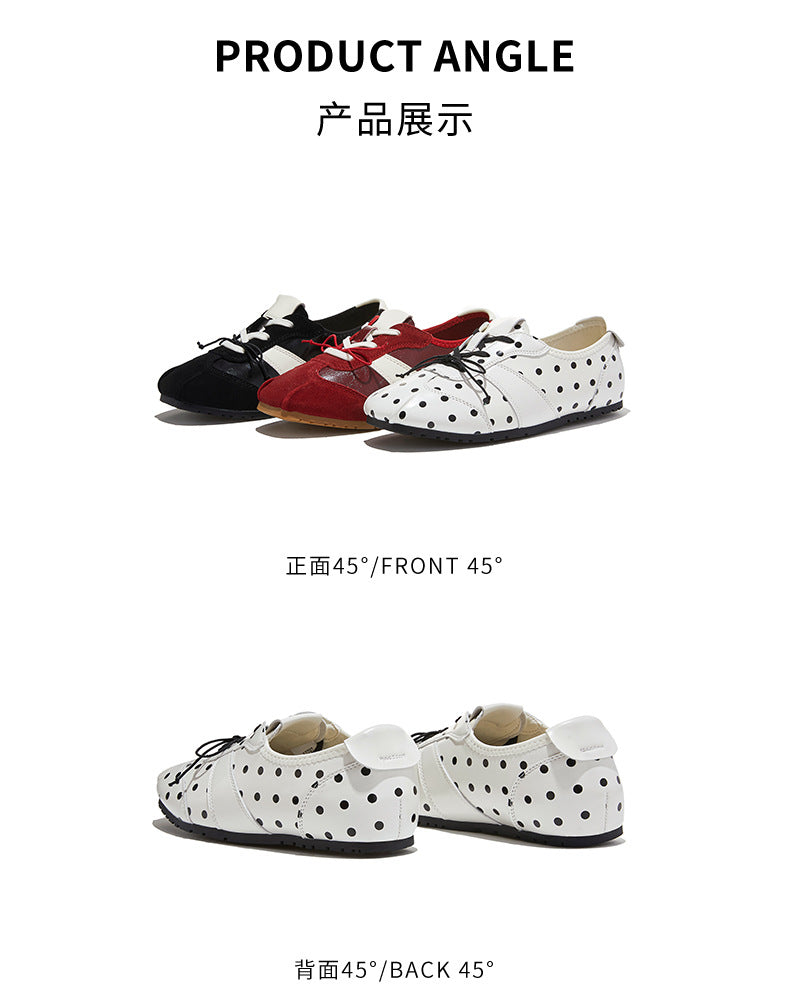 DAXUEN bright red suede minimalist sneakers
